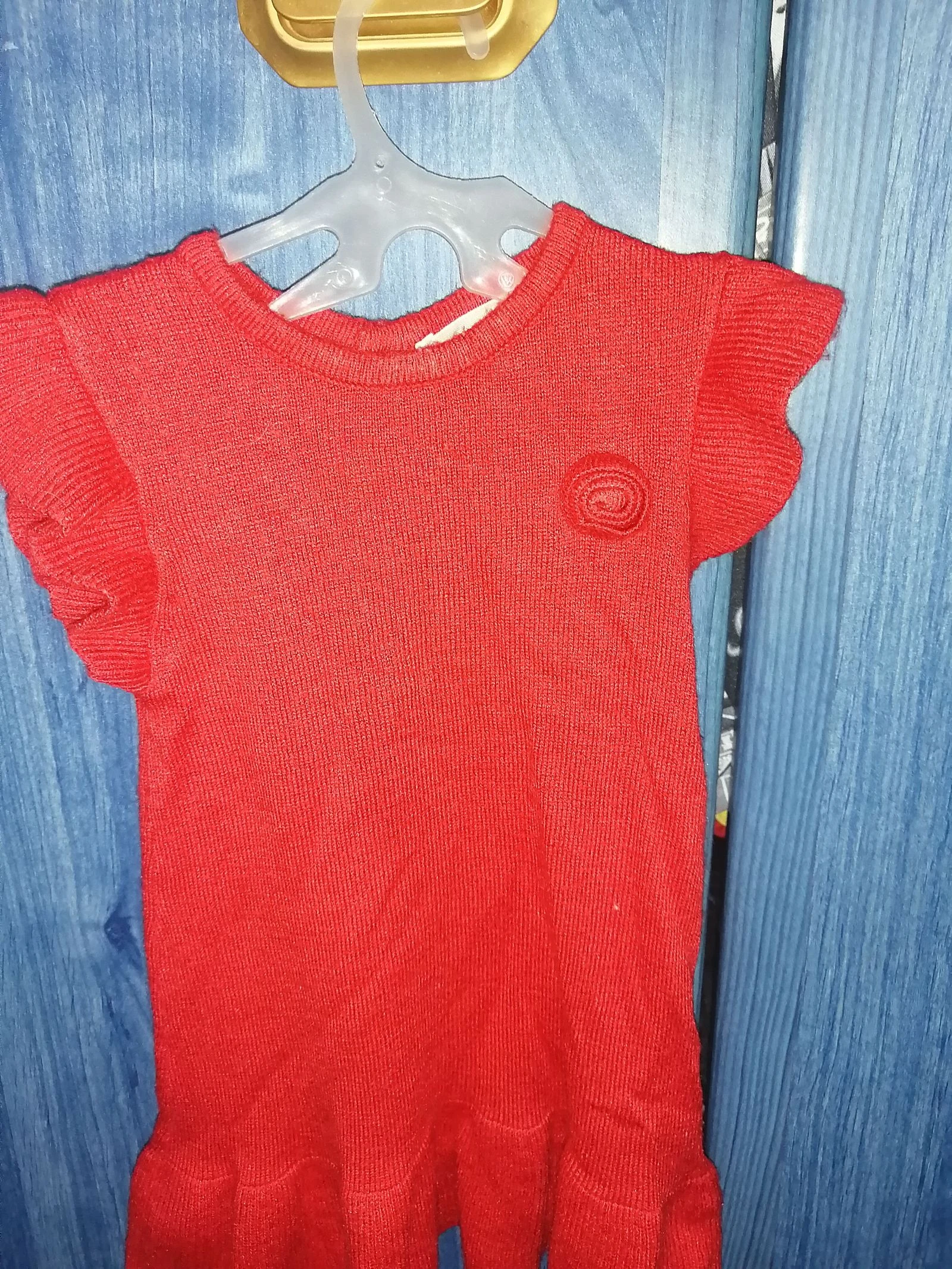 Robe grain de blé 6 mois fille  – photo 2